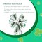 St. Patricks Day Ribbon Wired, Glitter Shamrock Green Truck Fabric Ribbons Gift Wrapping DIY Craft Wreath